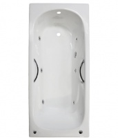 Ванна Goldman Donni 170x75 с гидромассажем