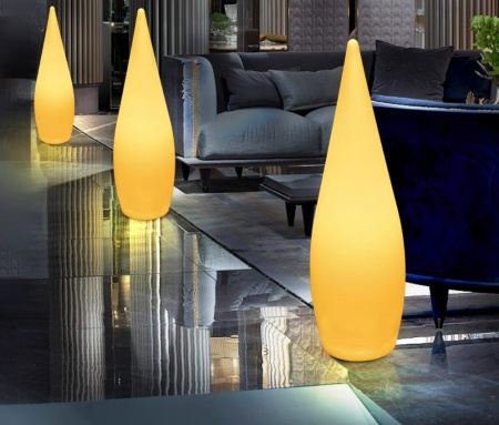 Светильник Капля 36х120 питание от АКБ, RGB Светильник Капля 36х120 питание от АКБ, RGB