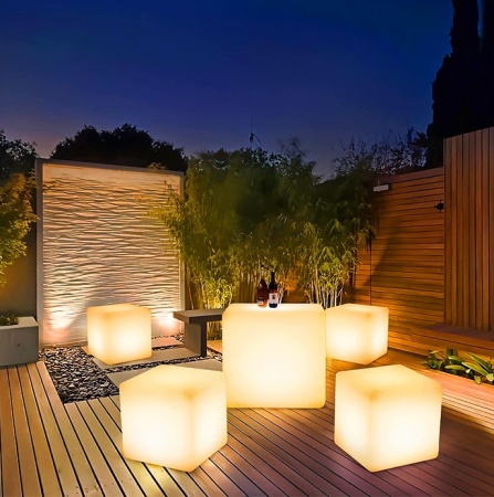 Светильник Куб 35 питание от сети 220В, RGB Светильник Куб 35 питание от сети 220В, RGB